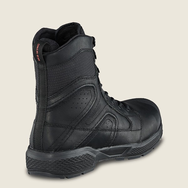 Botas de Seguridad Red Wing Hombre Negros - Exos Lite - 8-Inch Waterproof Csa Toe - 839-JXAFWT